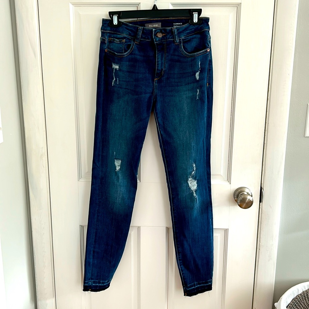 Size 27, DL1961 Florence Mid Rise Instasculpt Skinny Jeans